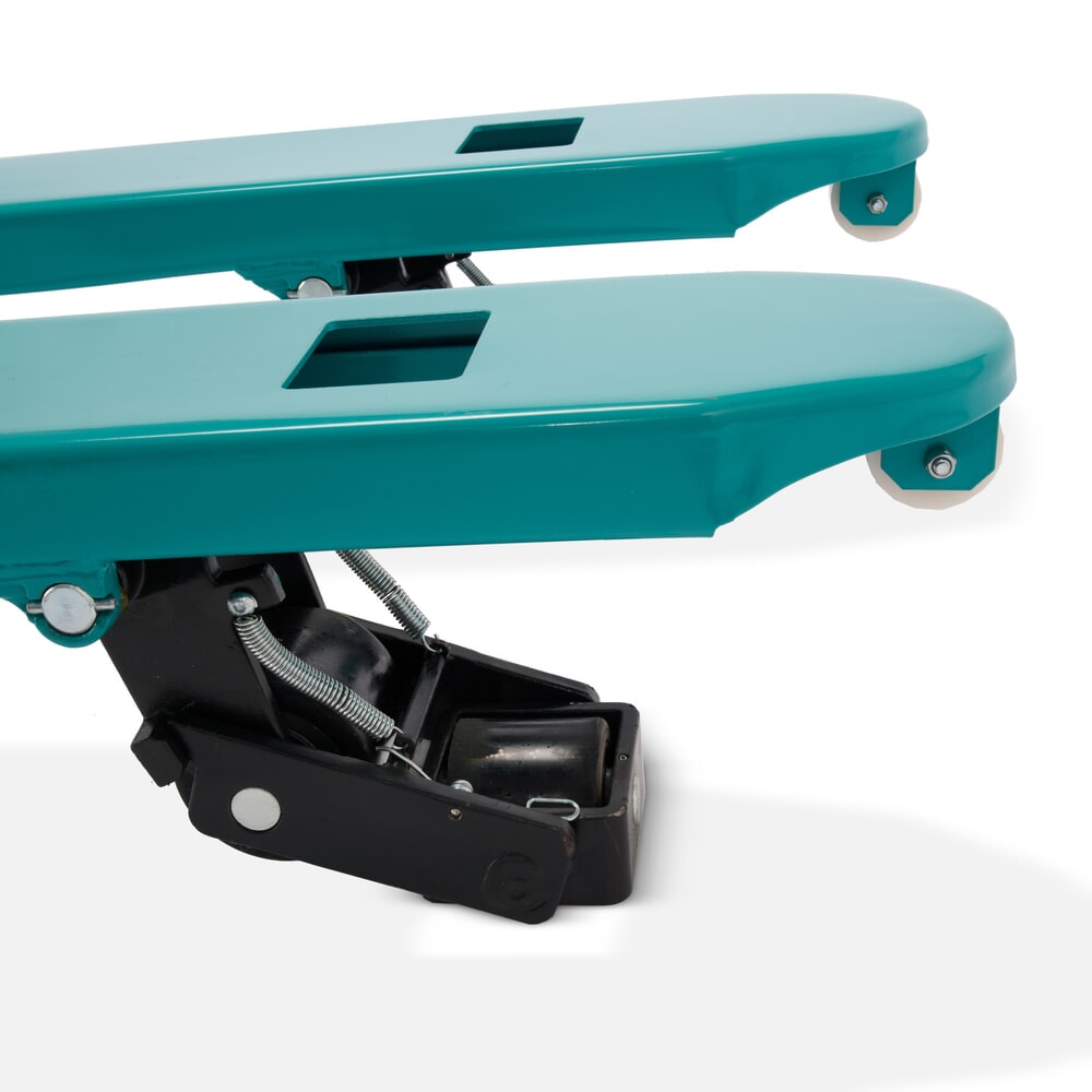 Zdjęcie produktu nr 6: 4-kierunkowy ręczny wózek paletowy Ameise® PTM 2.5 Cross, udźwig 2500 kg/1500 kg, długość wideł 1150 mm, poliuretan