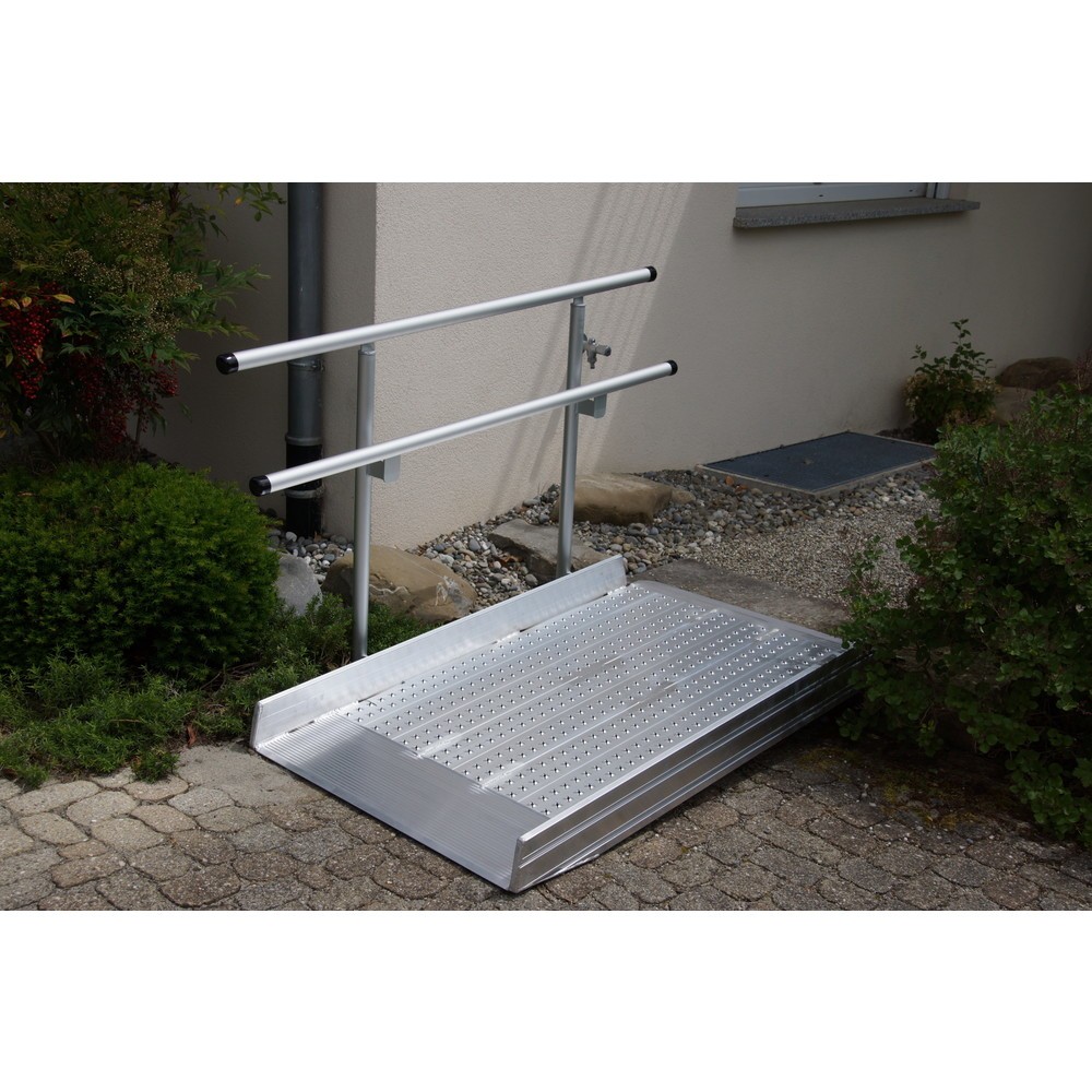 Obraz produktu: Bariera do pomostu najazdowego Altec z językiem wsporczym, długość 1500 mm