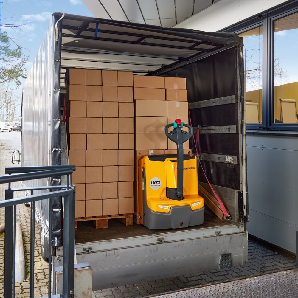 Zdjęcie produktu nr 5: Elektryczny wózek paletowy Jungheinrich EJE 116i, udźwig 1600 kg, długość wideł 1150 mm
