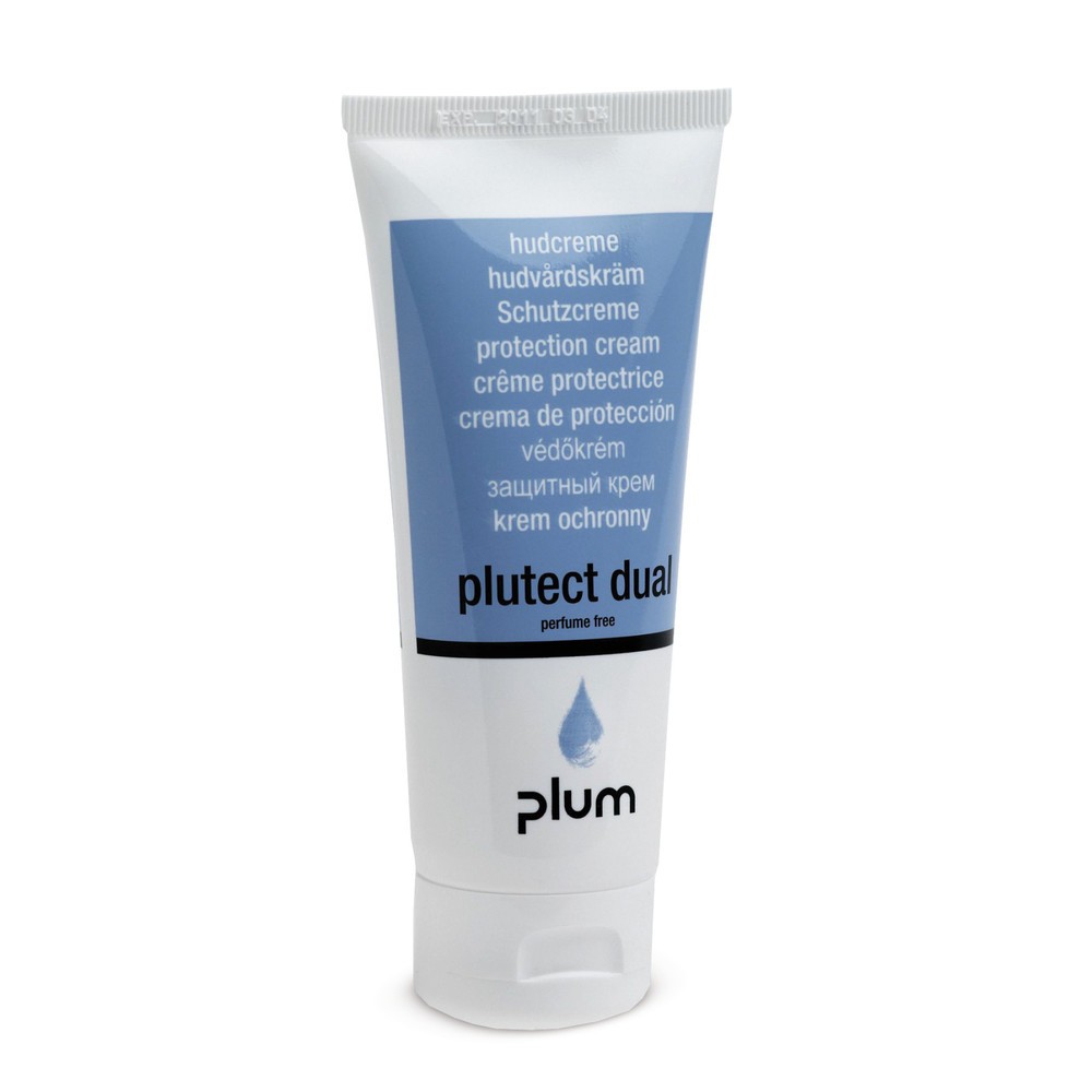 Obraz produktu: Krem ochronny do skóry plum Plutect Dual, tubka 100 ml