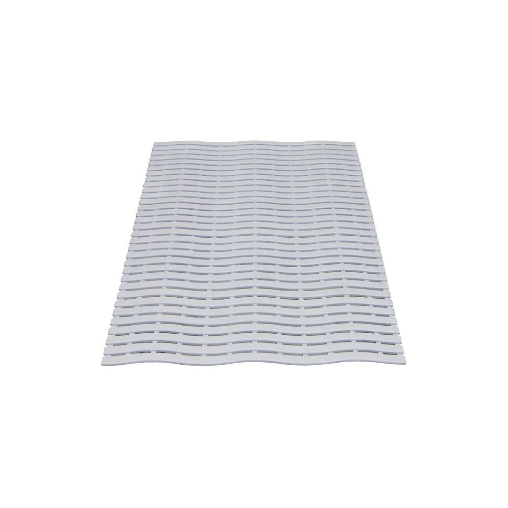 Obraz produktu: Mata siatkowa Yoga Soft Step, PE, pojedyncza mata, szer. × gł. 600 × 900 mm, kolor szary