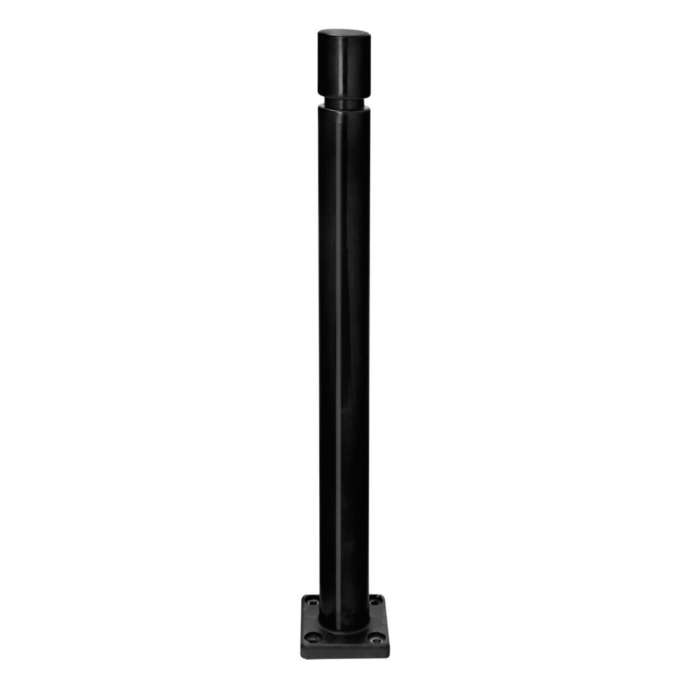 Zdjęcie produktu nr 1: Pachołek MORAVIA CITY FLEX, do montażu pomocą kołków, z TPU, wys. x Ø 1000 x 80 mm, kolor czarny