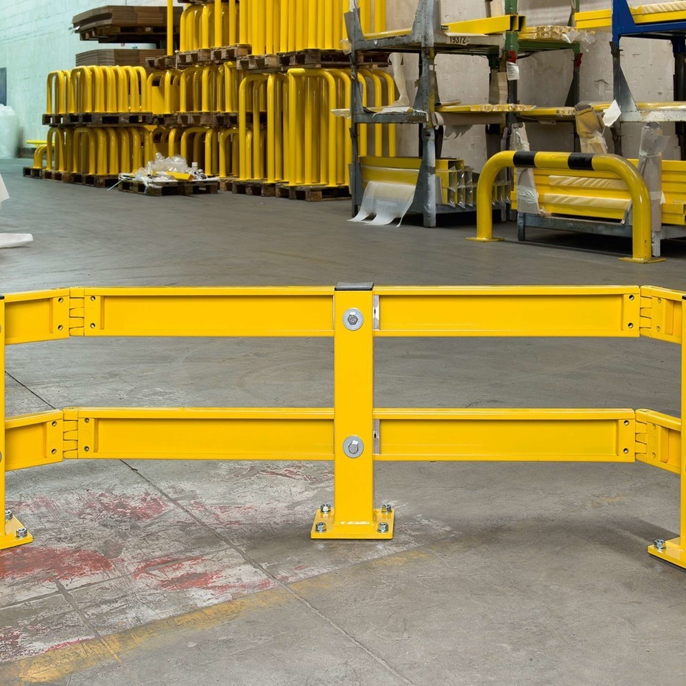 Zdjęcie produktu nr 6: Słupki do belek ochronnych o profilu C, do zastosowań w pomieszczeniach, długość 465 mm