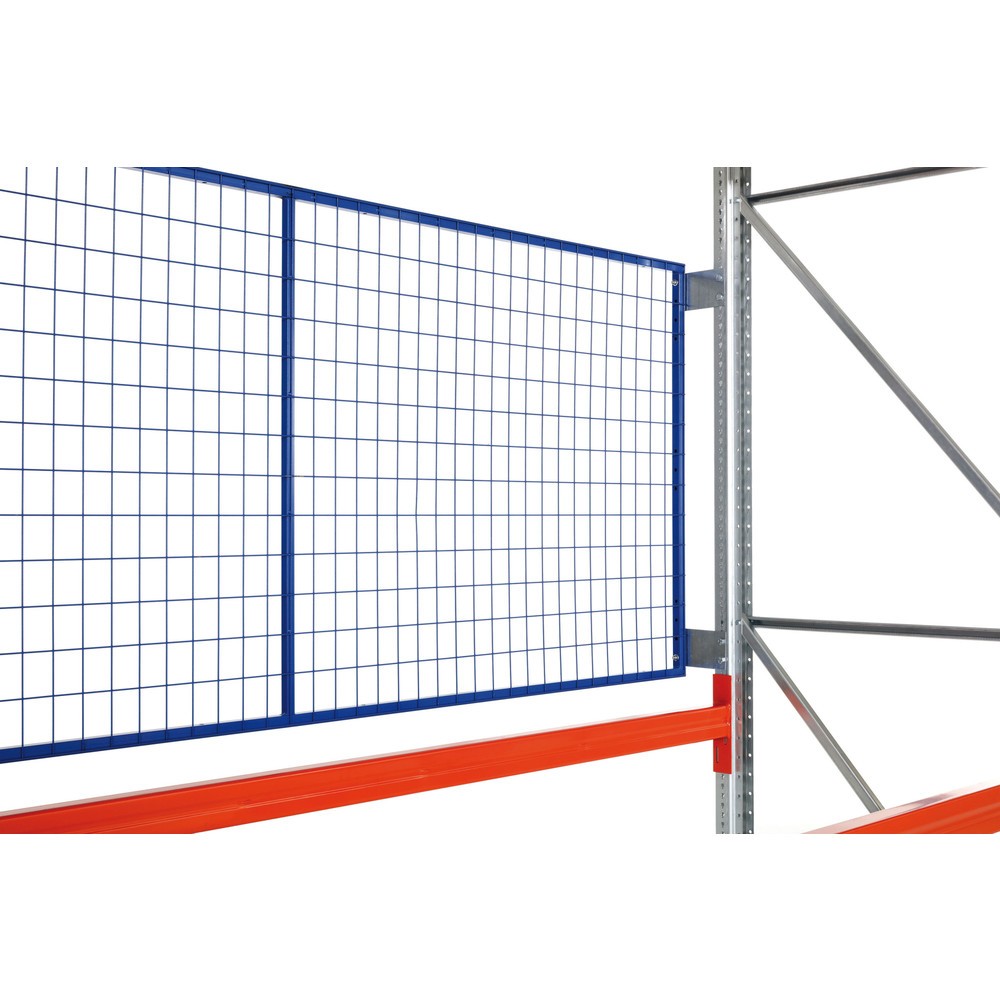 Obraz produktu: Ścianka tylna kratowa do regału paletowego META MULTIPAL, wys. × szer. 1100 × 3600 mm