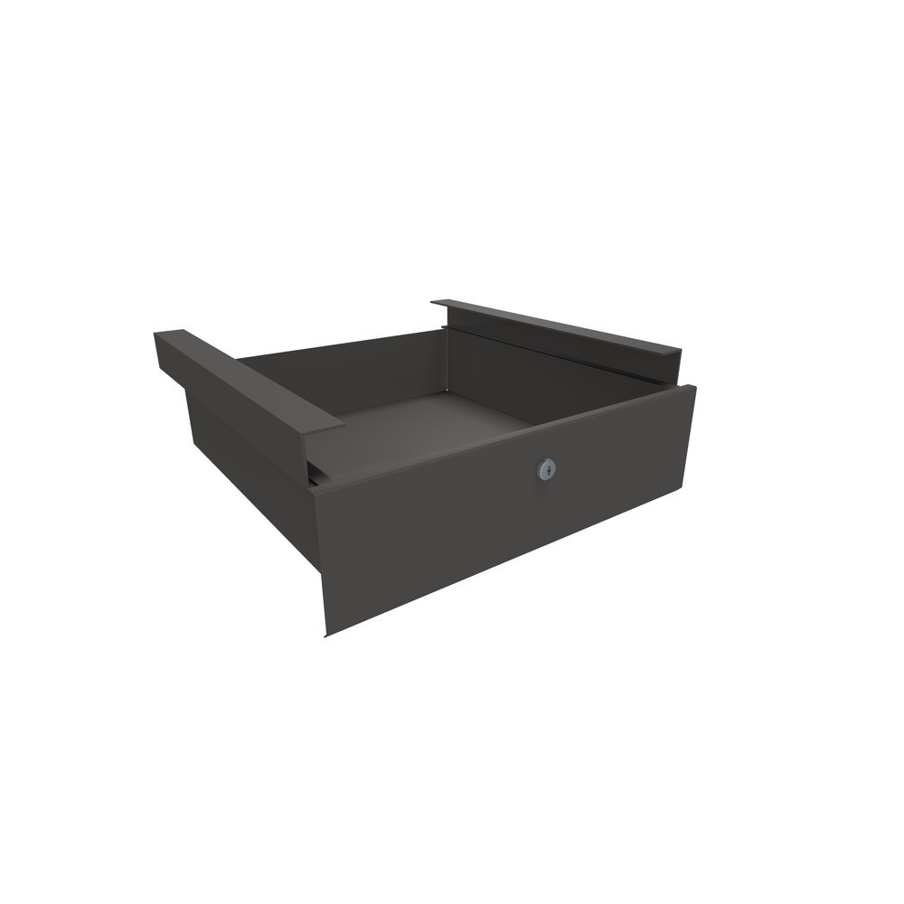 Obraz produktu: Stalowa szuflada dla systemu stołu do pakowania, wys. x szer. x gł. 150 x 520 x 500 mm