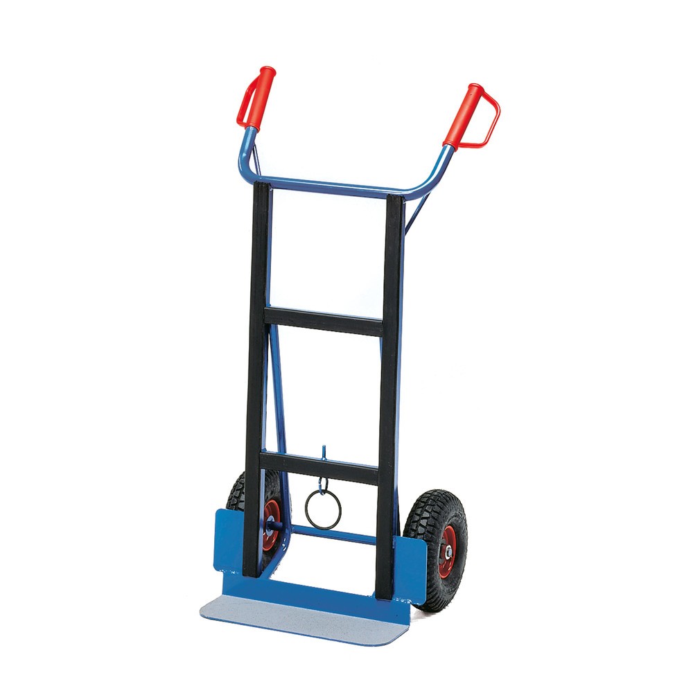 Obraz produktu: Wózek na sprzęt fetra® ze stali, udźwig 350 kg, szufla szer. × gł. 450 × 150 mm
