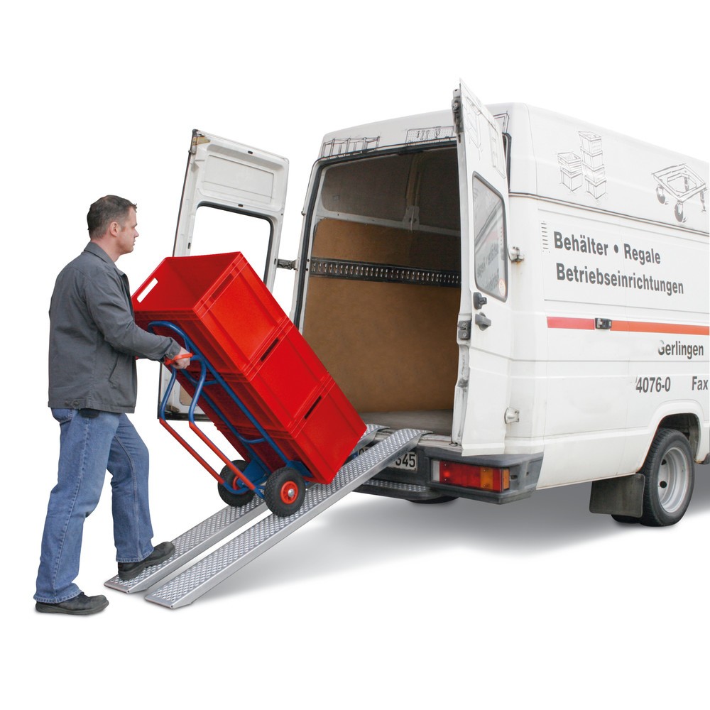 Obraz produktu: Szyny załadunkowe HEMMDAL, udźwig 150 kg, szer. x dł. 210 x 1500 mm