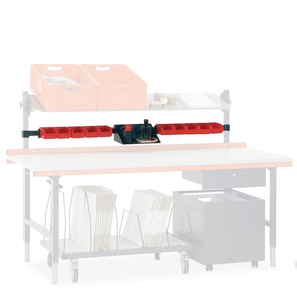Obraz produktu: Wielofunkcyjny wspornik, wys. x szer. x głęb. 40 x 1 640 x 40 mm